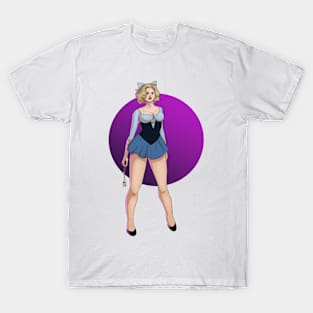 Stefania Ferrario as human Ariel, Pinup version T-Shirt